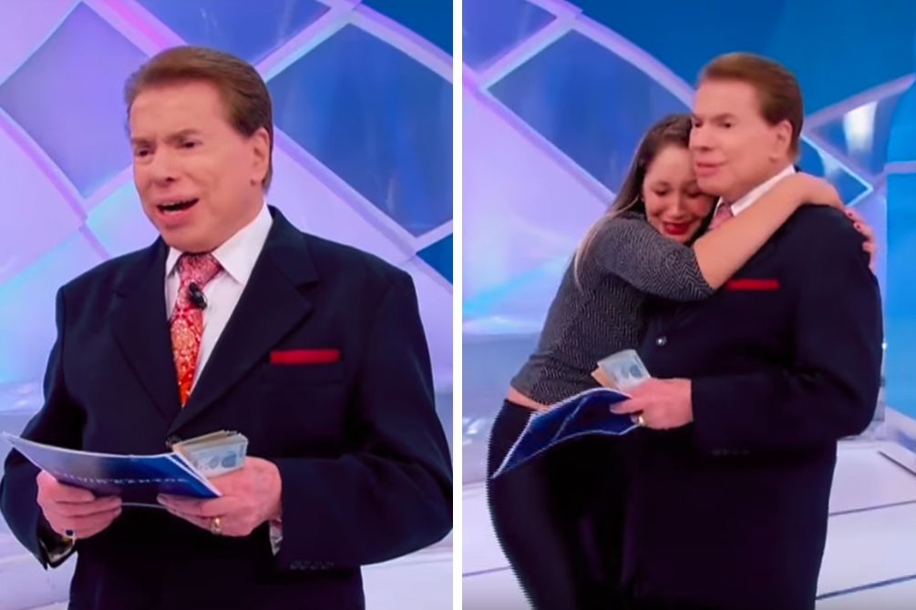 Fã chora ao fazer revelação no “Programa Silvio Santos” deste domingo (13)