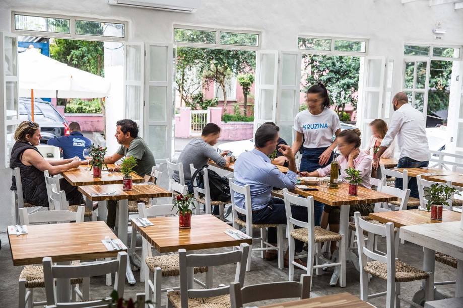 Salão concorrido na unidade de Pinheiros