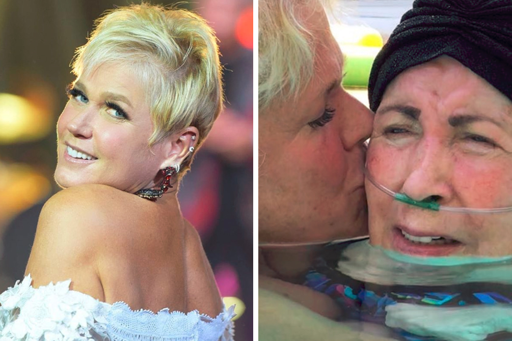 Xuxa Meneghel emociona fãs com homenagem a dona Alda