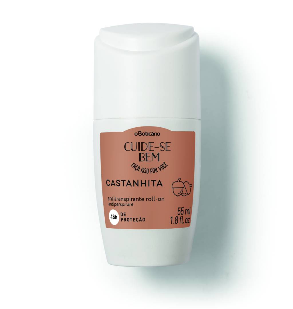 Cuide-se Bem Desodorante Antitranspirante Roll On Castanhita Cuide-se Bem Desodorante Antitranspirante Roll On Castanhita