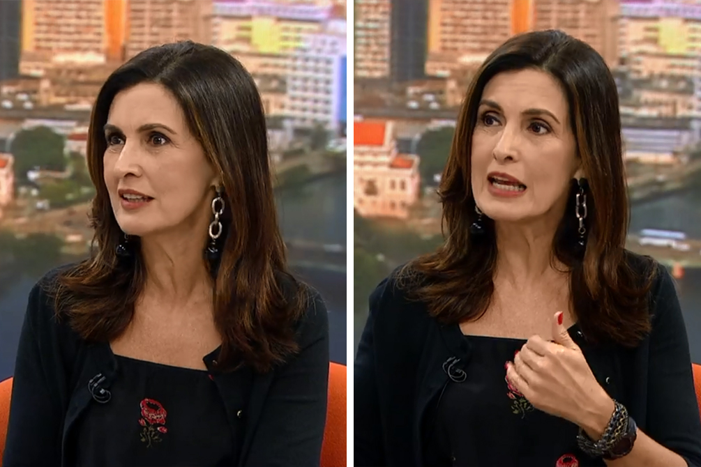 Fátima Bernardes faz revelação sobre Túlio Gadêlha em bate-papo na Globo