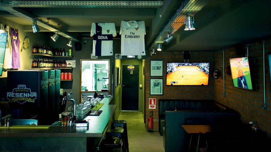 Resenha Sports Bar: com temática esportiva, bar abriu em setembro de 2017 no Tatuapé Resenha Sports Bar: com temática esportiva, bar abriu em setembro de 2017 no Tatuapé