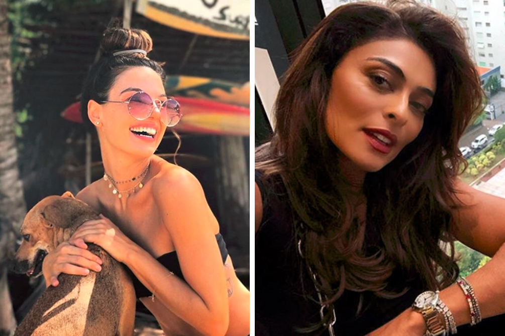 Look de Juliana Paes para casamento de Isis Valverde divide opiniões