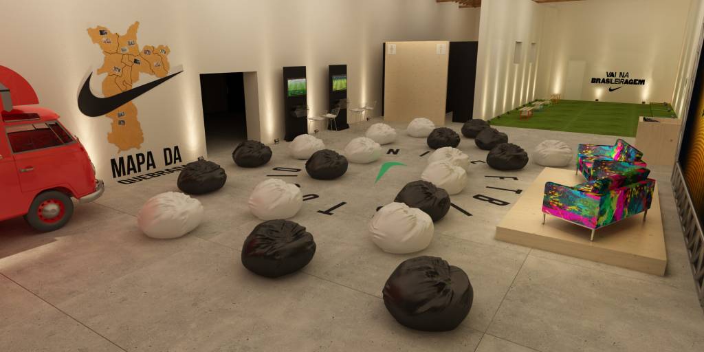 Nike abre espaço de experiências em Pinheiros durante a Copa