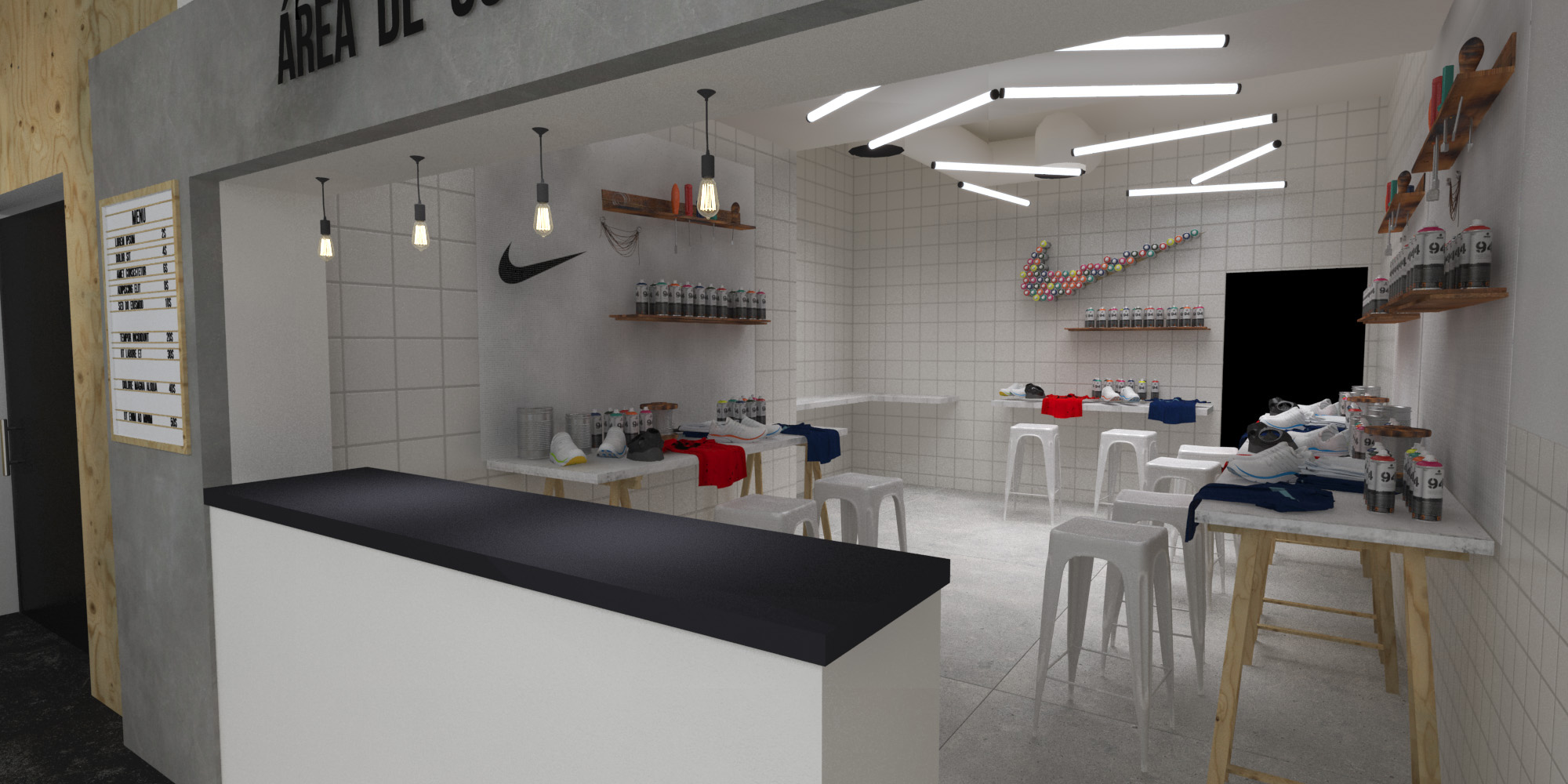 Nike FTBL Studio &ndash; Area Loja e Customizacao 3