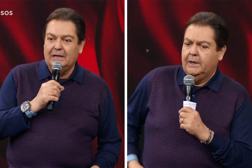 Fausto Silva quebra protocolo no Dança dos Famosos deste domingo (19)
