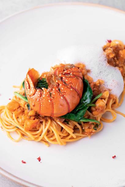 O prato do ano por VEJA COMER & BEBER 2018/2019: tagliolini com lagosta no Emiliano O prato do ano por VEJA COMER & BEBER 2018/2019: tagliolini com lagosta no Emiliano