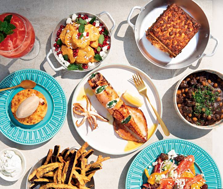 O grego Kouzina: eleito o melhor restaurante bom e barato da cidade O grego Kouzina: eleito o melhor restaurante bom e barato da cidade