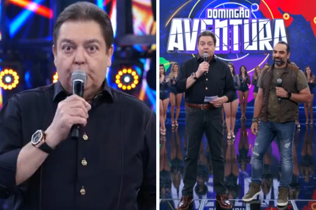 Fausto Silva manda recado no Domingão após polêmica com Sonia Abrão