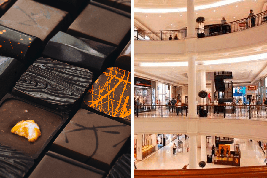 Loja de chocolates premiada oferece experiência inusitada em novo ponto