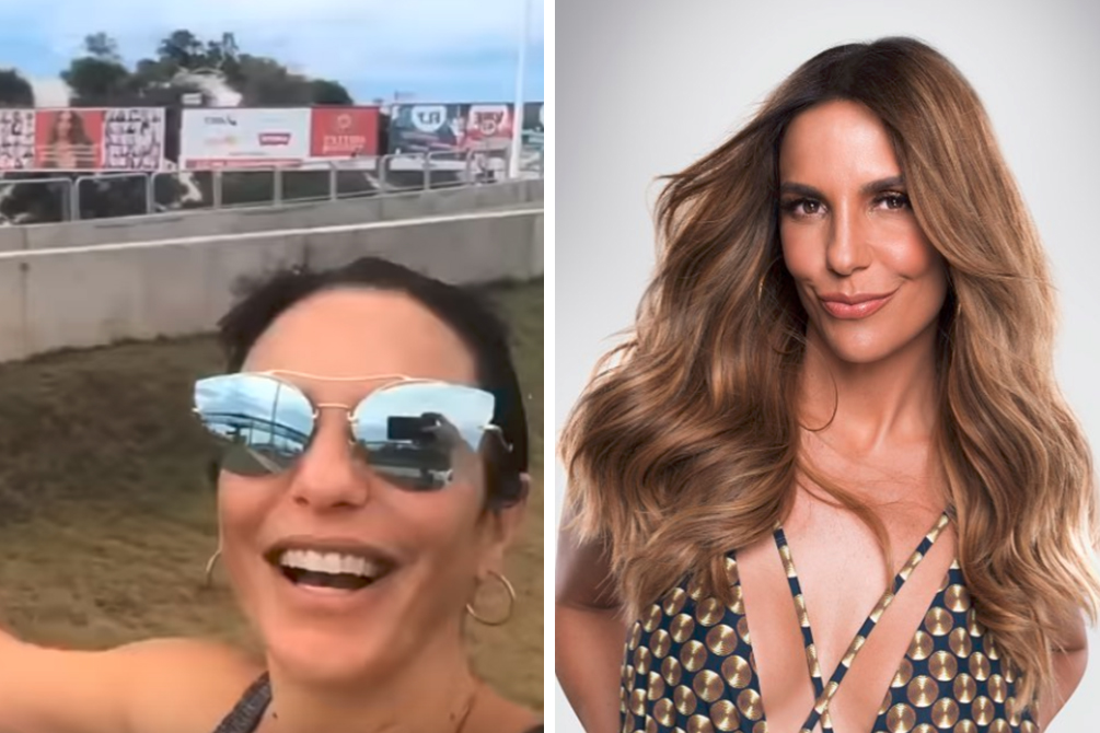 Ivete Sangalo é homenageada e para carro no “meio da rua” para comemorar