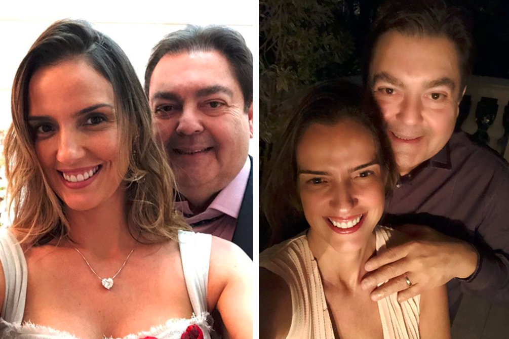 Luciana Cardoso, esposa de Faustão, mostra vestido curioso de casamento