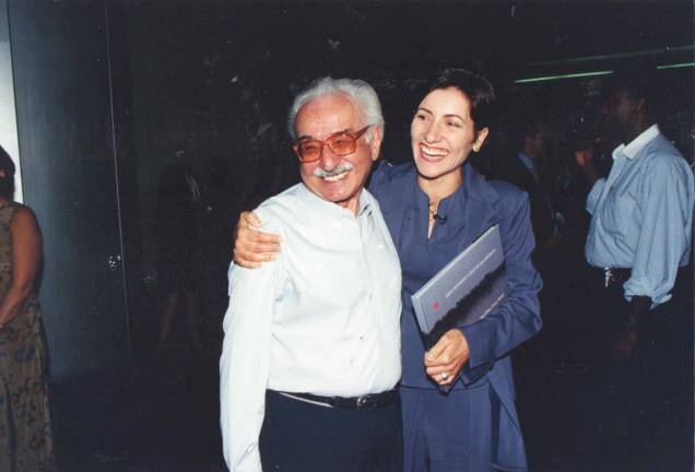 Manoel de Barros e Cássia Kis Manoel de Barros e Cássia Kis