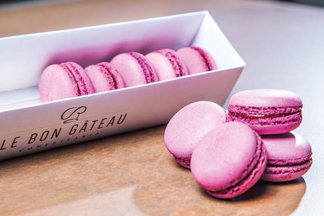 Macarons de jabuticaba Macarons de jabuticaba