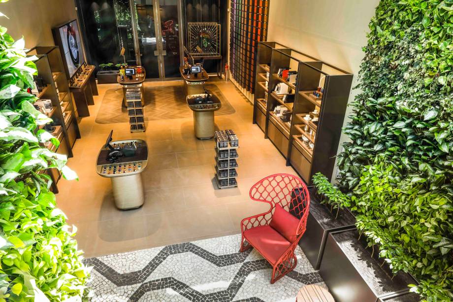 A loja, na Rua Oscar Freire: cursos e apresentação dos produtos A loja, na Rua Oscar Freire: cursos e apresentação dos produtos