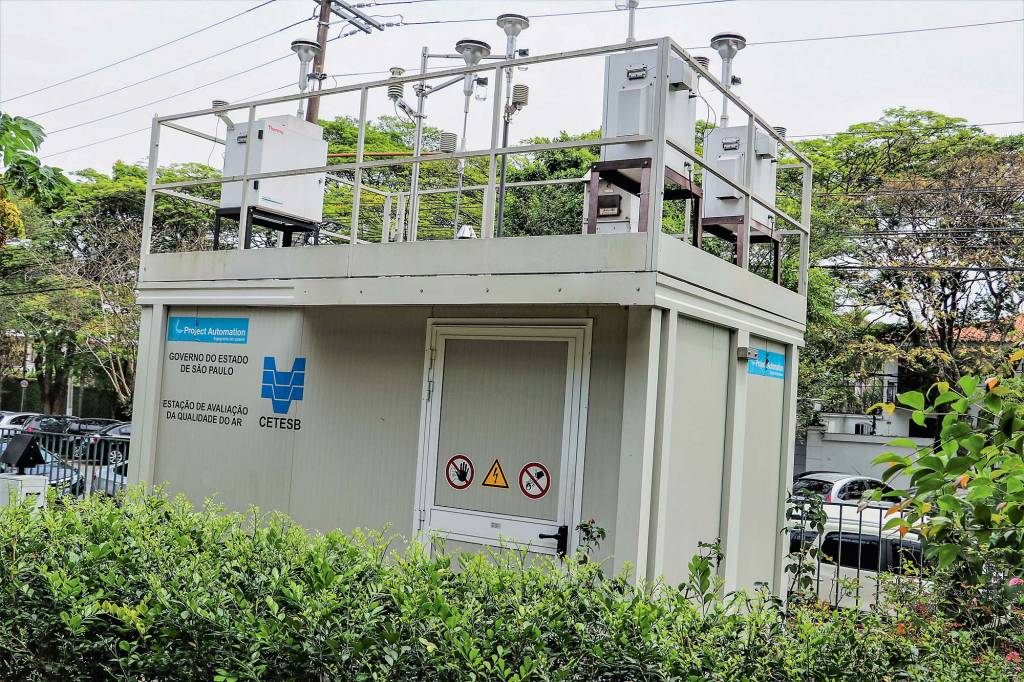 “Caixa preta” da Cetesb é estação de análise de poluentes do ar