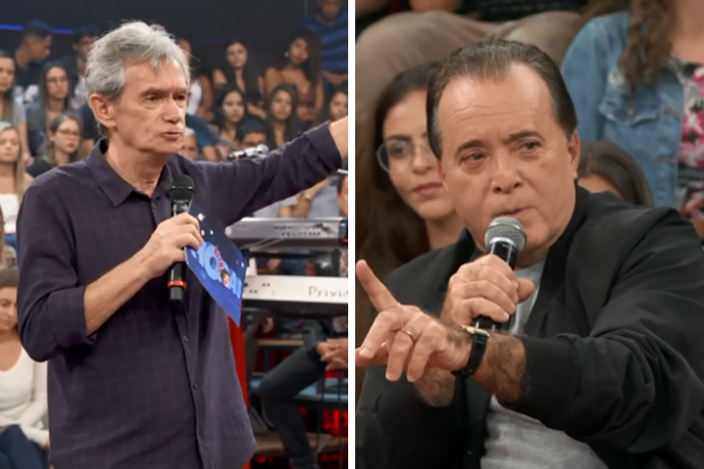 Tony Ramos chama atenção com homenagem no Altas Horas