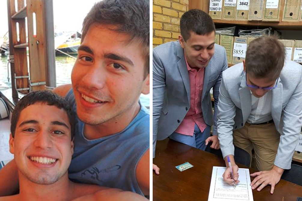 Repórteres da TV Globo comemoram bodas de papel: “Um ano de casados”