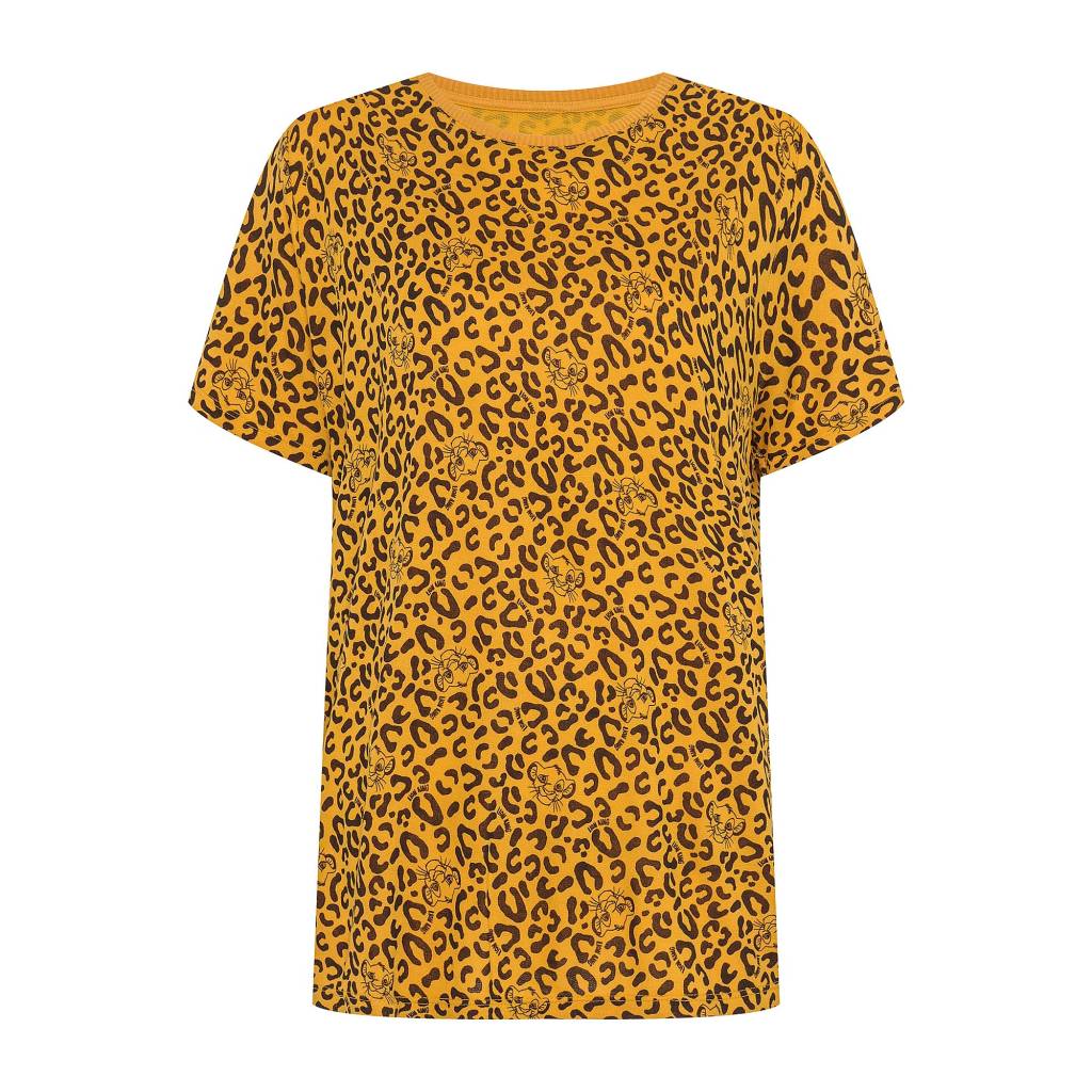 CEA – blusa feminina estampada animal print Rei Leão CEA – blusa feminina estampada animal print Rei Leão