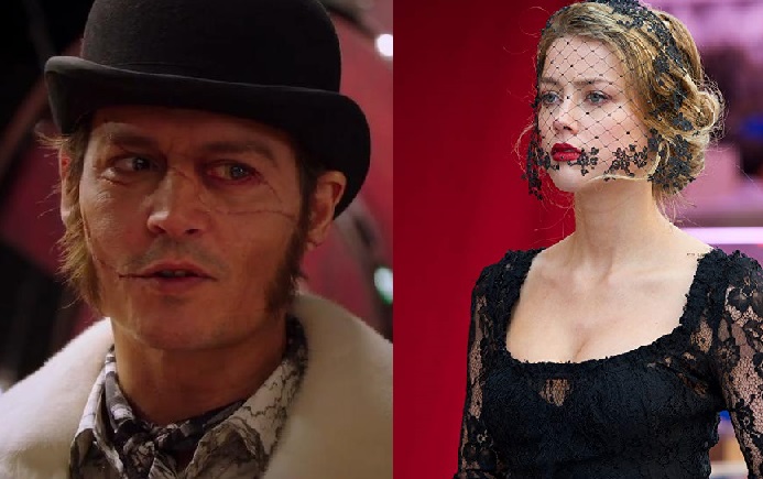 Tumultuado filme de Johnny Depp e Amber Heard chega ao NOW.E é muito ruim!