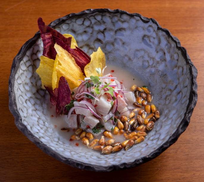 <span>Ceviche da casa</span> <span>Ceviche da casa</span>