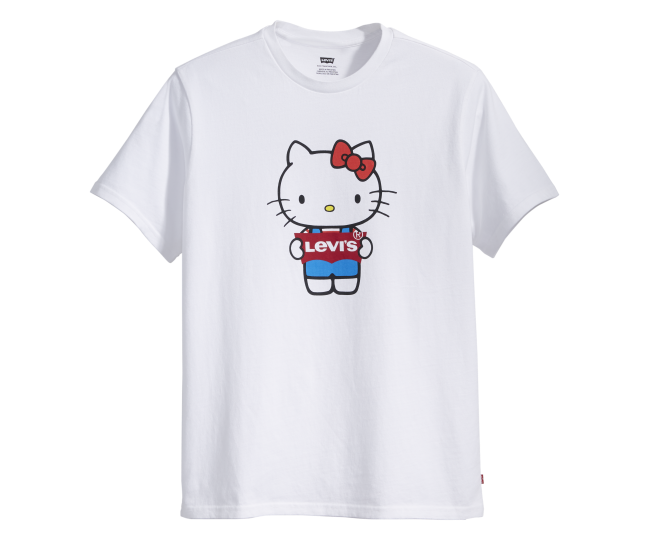 Levis – Still Camiseta Branco Hello Kitty Levis – Still Camiseta Branco Hello Kitty