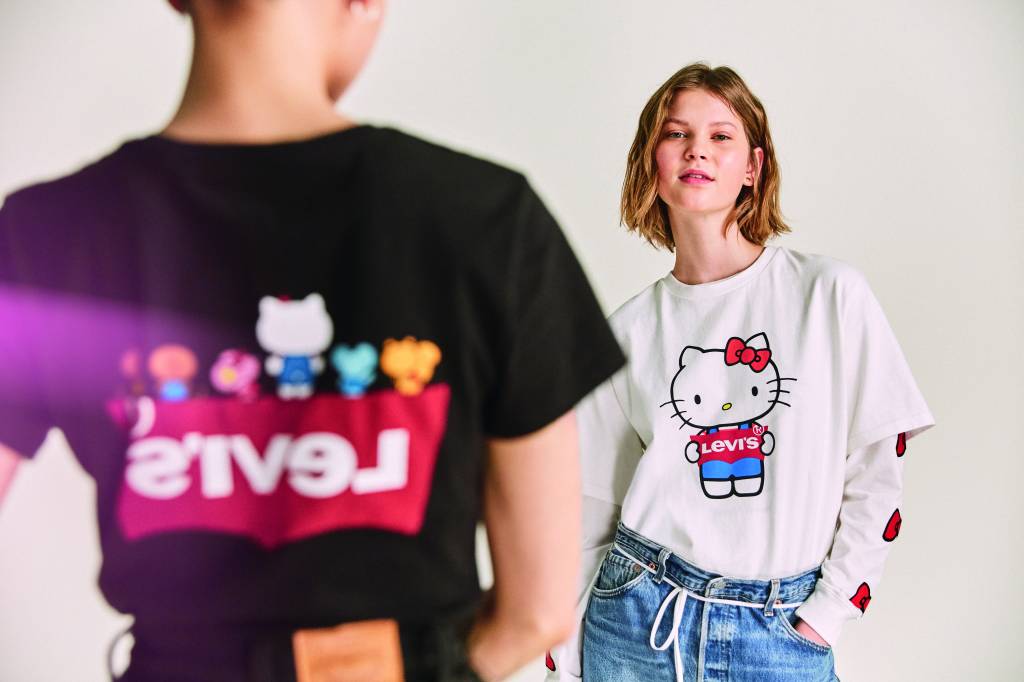 Levi’s lança coleção com Hello Kitty