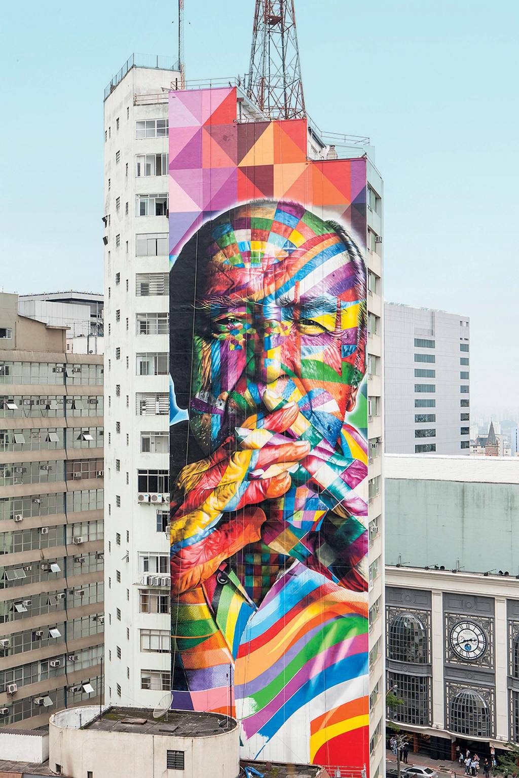 Kobra – mural do Oscar Niemeyer Kobra – mural do Oscar Niemeyer