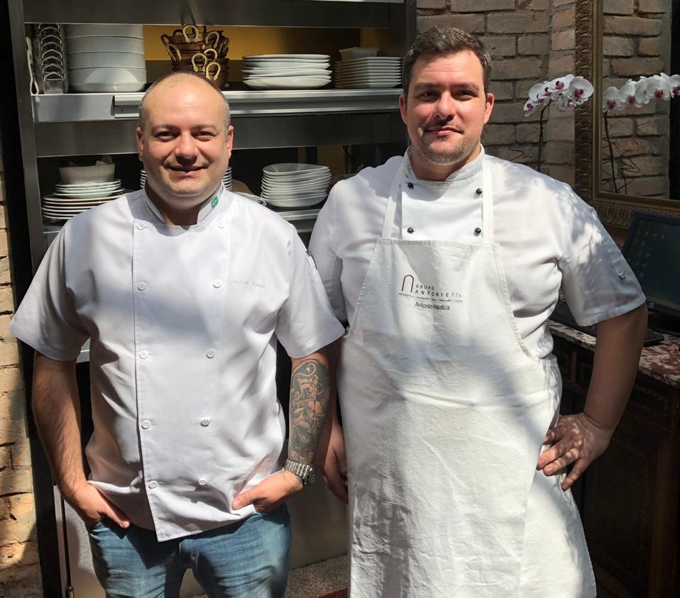 Chefs Rafael Januzzi e Antonio Maiolica Chefs Rafael Januzzi e Antonio Maiolica