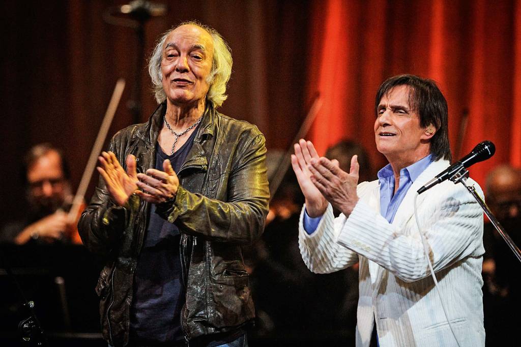 A despedida de Roberto Carlos a Erasmo Carlos: “A dor é muito grande”