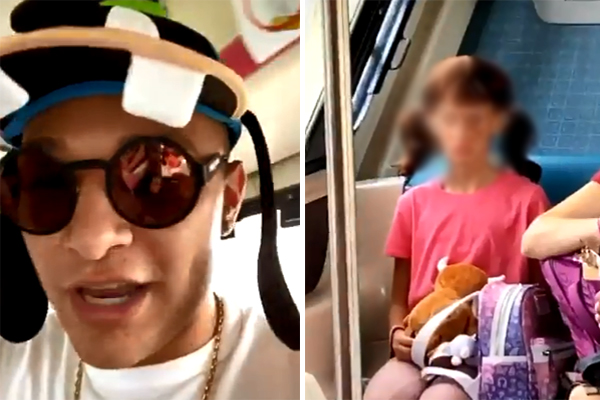 Em vídeo, MC Gui ri de criança na Disney e é acusado de bullying