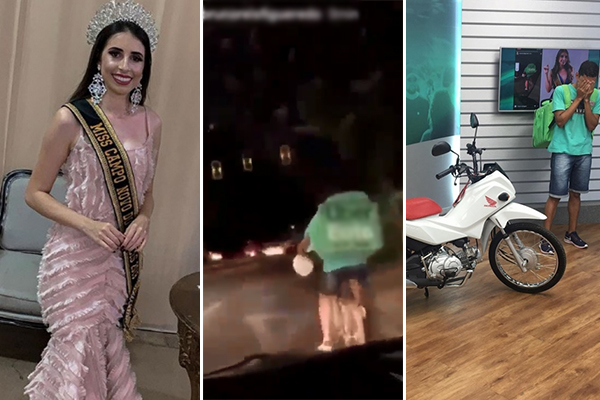 Após ser alvo de piadas, entregador de app é surpreendido com presente