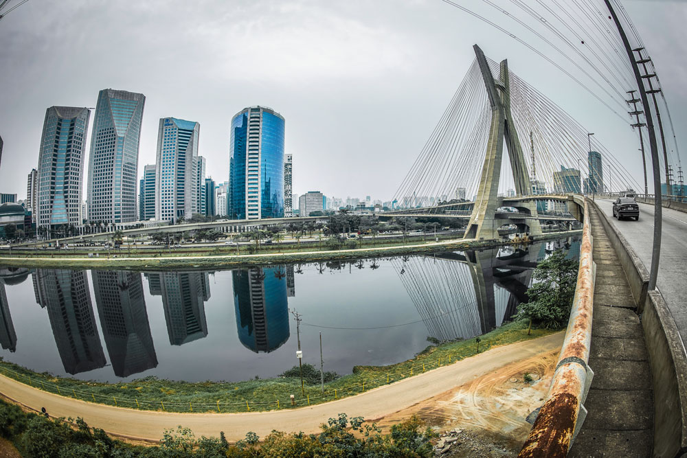 Ponte Estaiada São Paulo: taxa de ocupação de leitos é de 83,1%