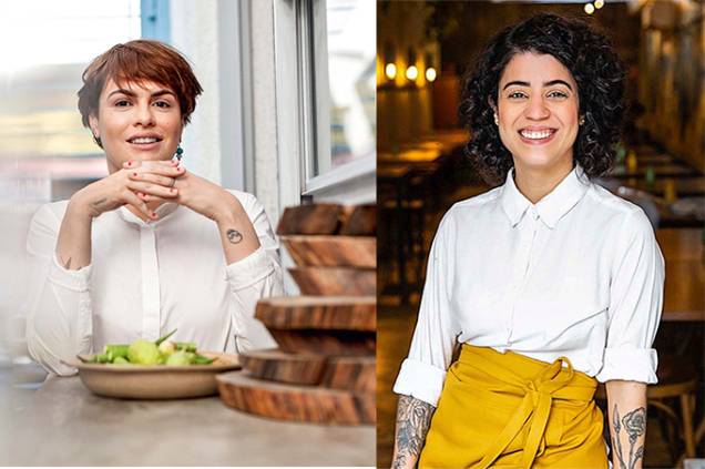 Cafira Foz e Madu Melo: convidada e anfitriã Cafira Foz e Madu Melo: convidada e anfitriã
