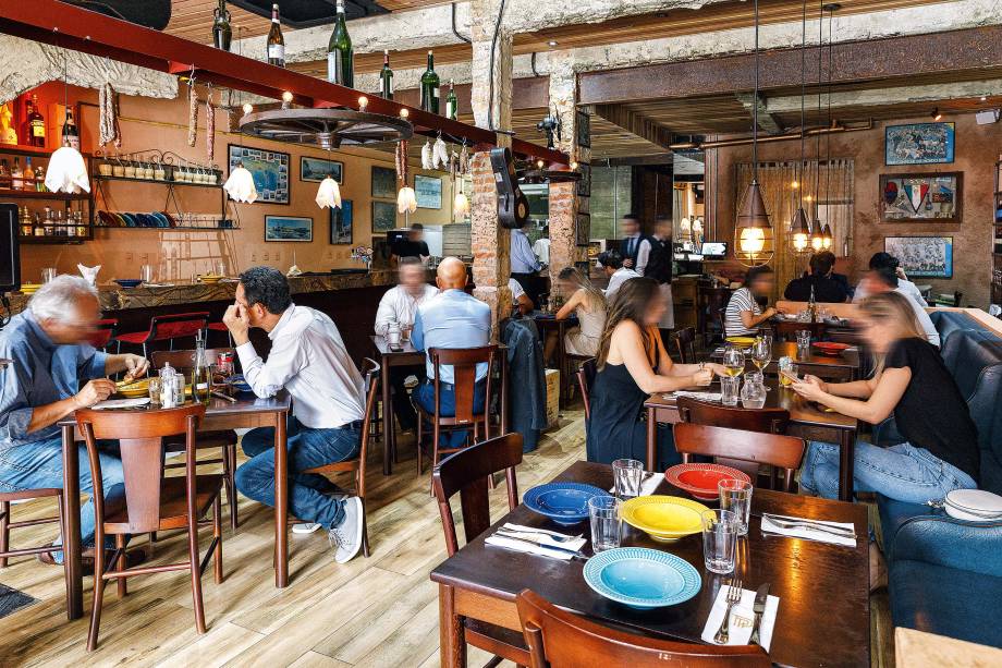 Ambiente informal do Peppino Cantina Ambiente informal do Peppino Cantina