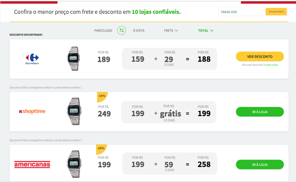 Compração Reduza Compração Reduza