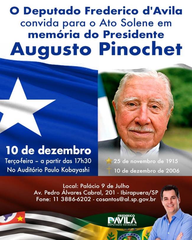 convite pinochet convite pinochet