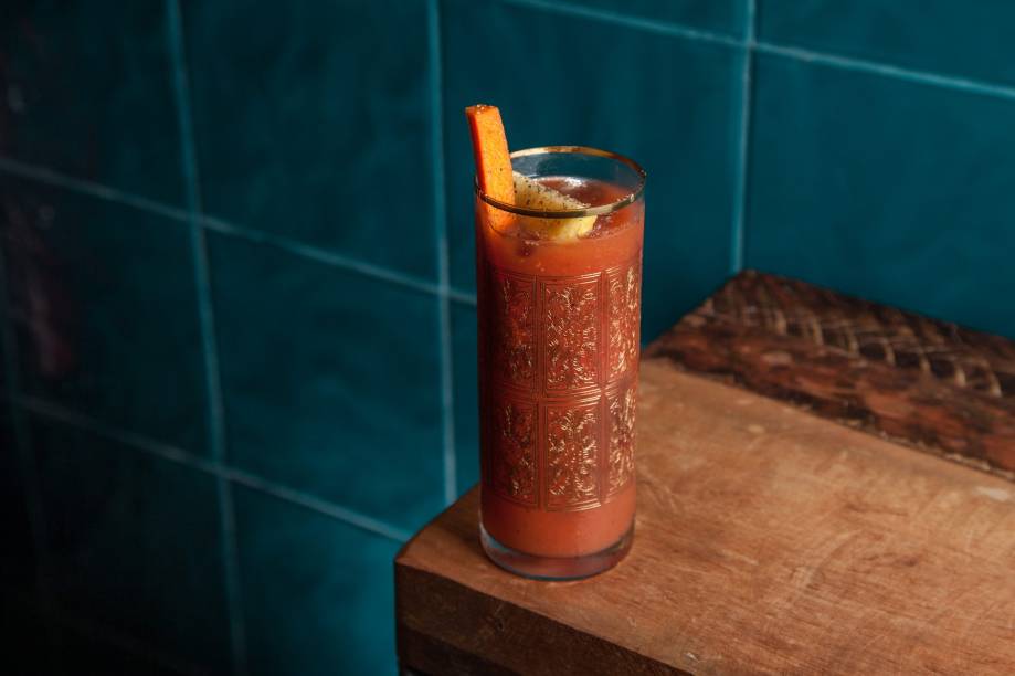 Red snapper: versão com gim do bloody mary