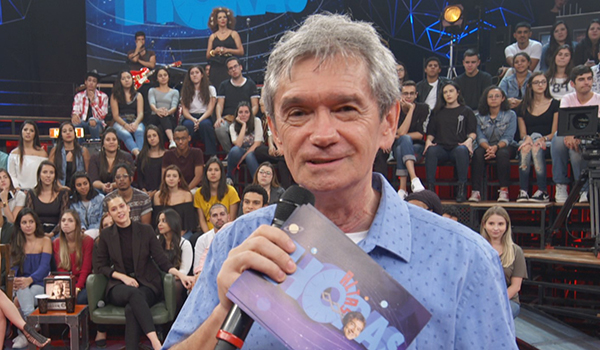 Serginho Groisman está curado da Covid-19 e marca retorno ao Altas Horas