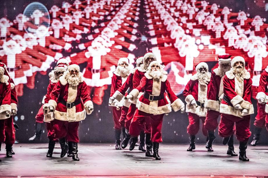 A montagem Natal Mágico, de Billy Bond