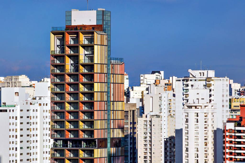 Edifício Forma Itaim, no Itaim Bibi. Edifício Forma Itaim, no Itaim Bibi.