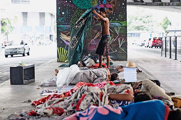Número de moradores de rua cresce 52% na capital paulista