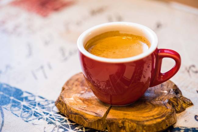 Um Coffee Co. Xícara de expresso