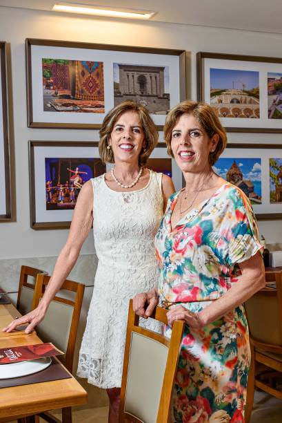 As irmãs Maria Cristina e Maria Helena: negócio familiar As irmãs Maria Cristina e Maria Helena: negócio familiar