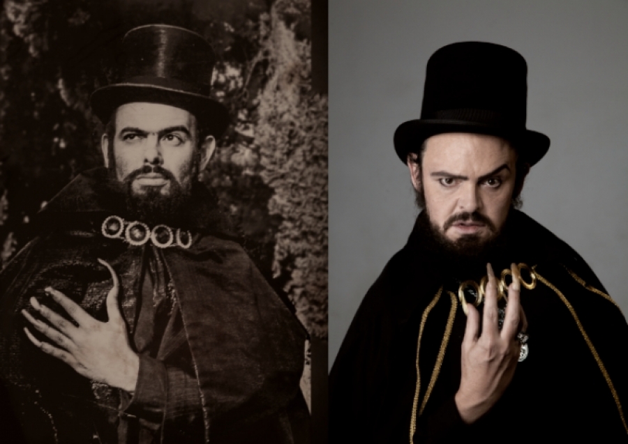 Matheus Nachtergaele presta comovente homenagem a Zé do Caixão