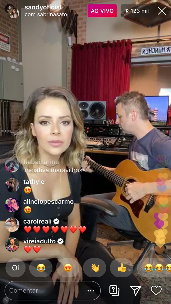 Sandy e Marília Mendonça: como foi assistir às lives dos shows