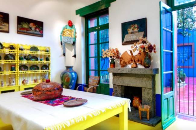 sala_de_jantar Museu Frida Kahlo