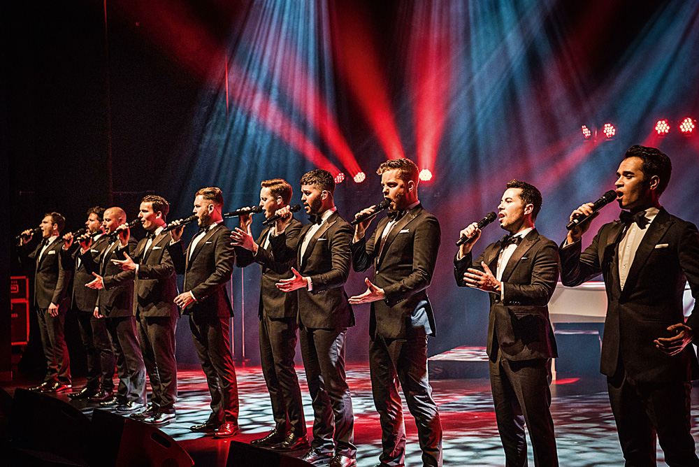 Projeto The Ten Tenors ocupa Unimed Hall