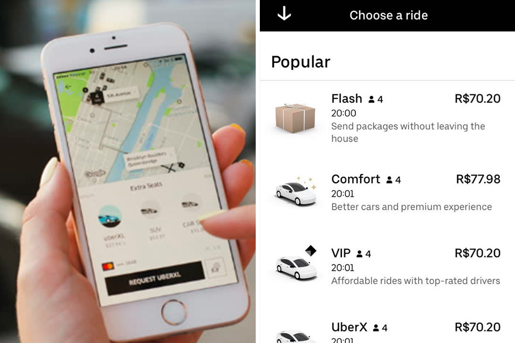 Uber Flash: conheça a nova modalidade da Uber no Brasil