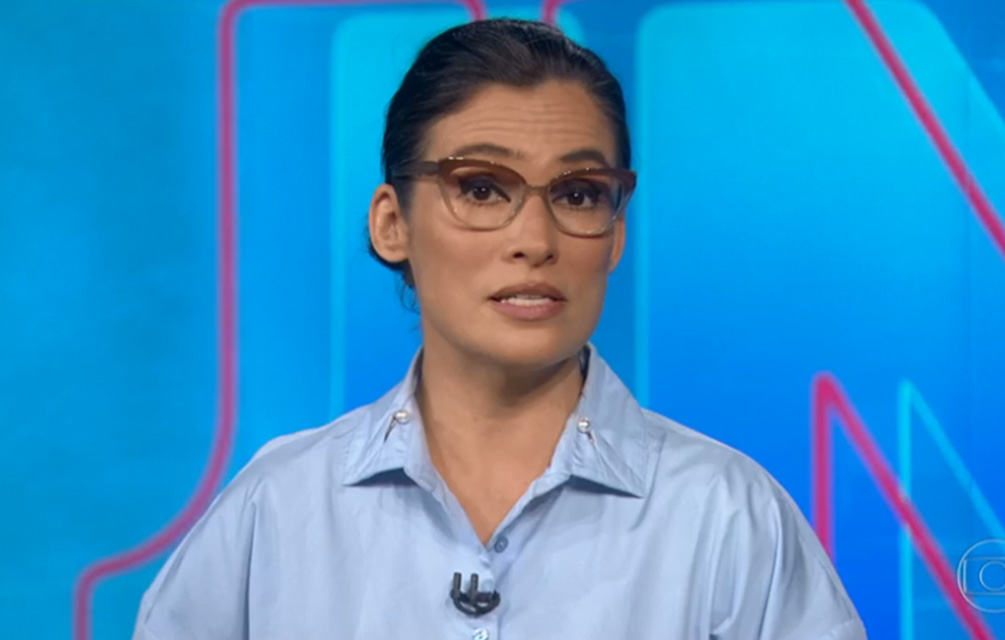Ausência de Renata Vasconcellos no JN rende especulações na web